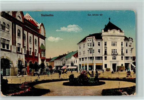 Subotica 1915 Szt. Istvan ter AK