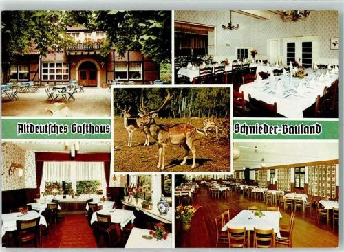 Coesfeld Gasthaus Schnieder-Bauland Hirsche