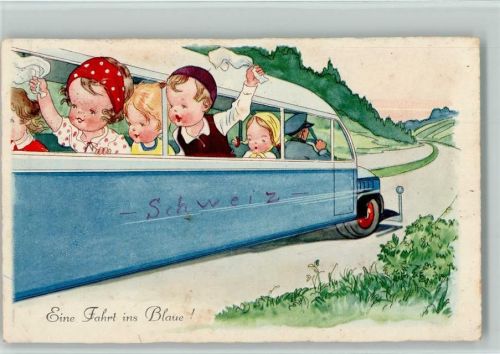 1945 Amag 0343 - Fahrt ins Blaue AK