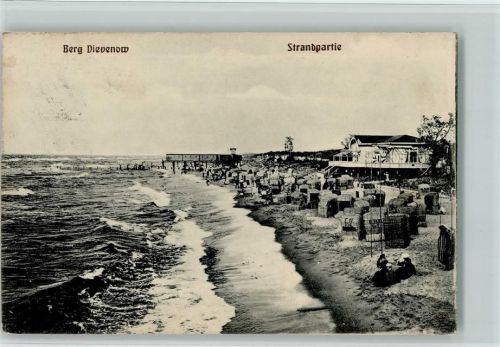 Dievenow 1912 Strandpartie