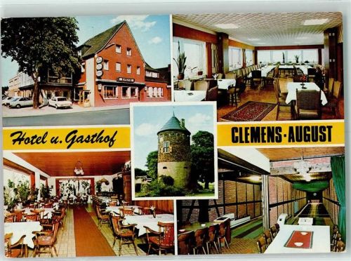 Davensberg Hotel Gasthof Clemens-August Innenaufnahmen Kegelbahnen