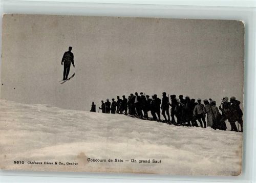 1920 Ski Sport - Ein Sprung - Verlag Charnaux 5610