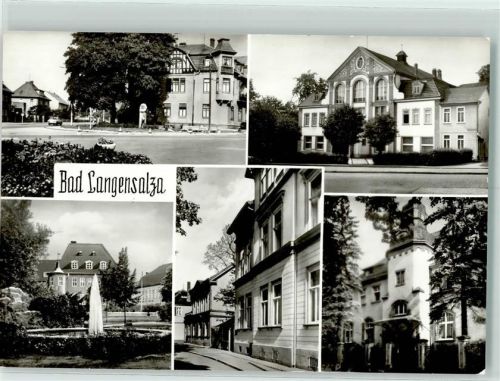 Bad Langensalza Karl-Marx-Platz Kulturhaus Schwefelbad Karl-Liebknecht-Haus Wilhelm-Pieck-Heim