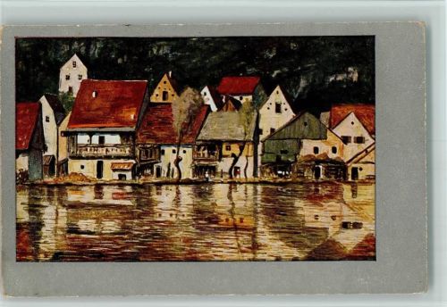 sign L.v. Senger - Stadt am Wasser 1900 AK