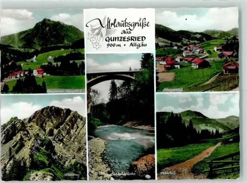 Gunzesried Aubachbrücke Ostertal