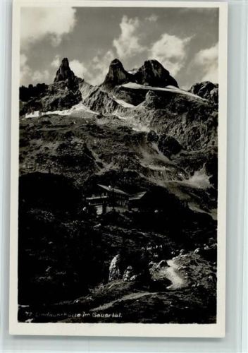Tschagguns Lindauerhütte Hüttenstempel Vorarlberger Heimatbilder-Verlag