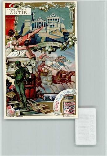Kunststil Antik Sammelbild Liebig Architektur