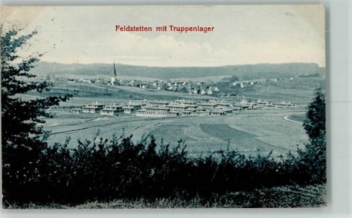89150 W7903 Feldstetten - Feldstetten mit Truppenlager