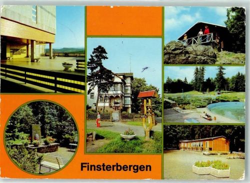 Finsterbergen FDGB Erholungsheim Ernst Thälmann Gedenkstätte Schwimmbad