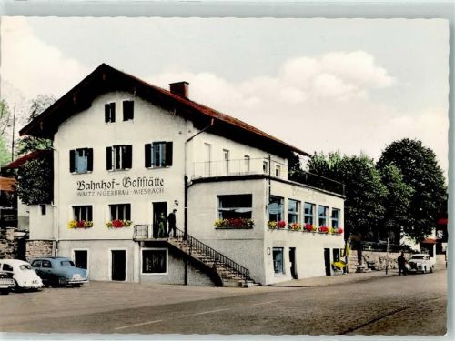 Gmund Bahnhofgaststätte Waitzingerbräu Miesbach