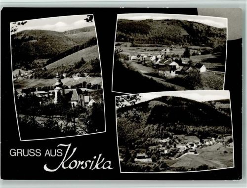 Korsika Ortsansichten 3-Bildaufnahme