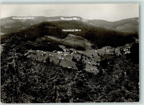 Hundsbach Gasthaus Feiner Schnabel Hornisgrinde Hundsrück Hauerskopf