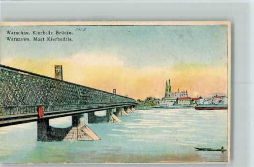 Warschau Kierbedz-Brücke