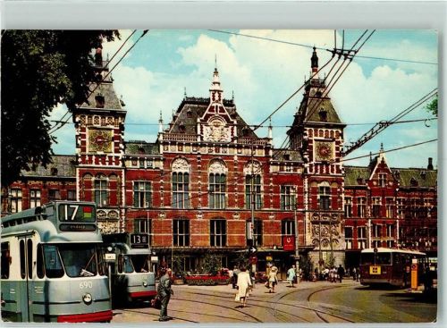 Amsterdam Centraal Station Straßenbahn
