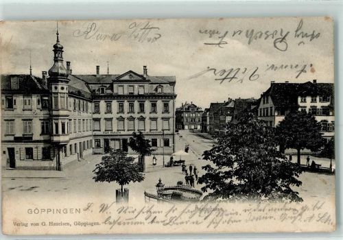 Göppingen 1904 Poststraße