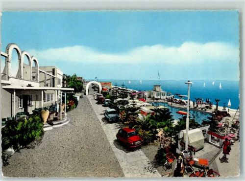 Bordighera Riviera dei Fiori Lido S. Marco beach Camping