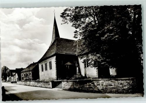 Fürstenau Rückseite mit Abschürfungen und Kleberesten Kirche
