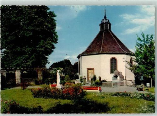 Osterburken Stadtgarten mit Kilianskapelle