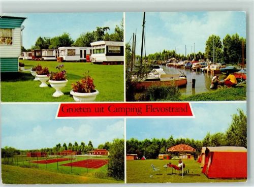 Biddinghuizen Camping Flevostrand Tennisplätze