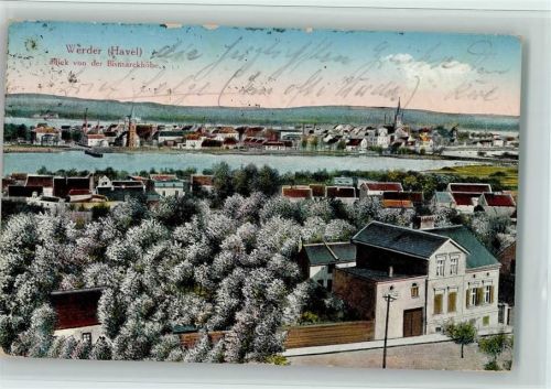 Werder Blick von der Bismarckhöhe