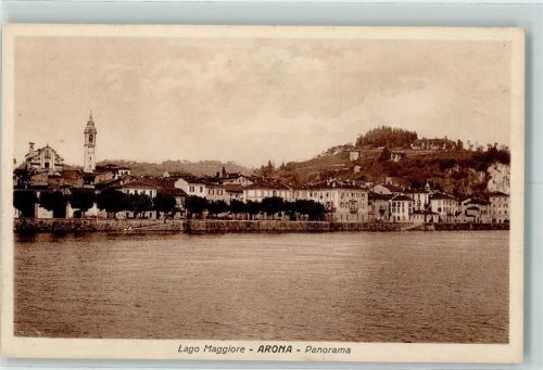 Arona 1927 Lago Maggiore AK