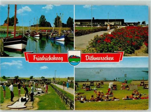 Friedrichskoog Minigolf Segelschiffe