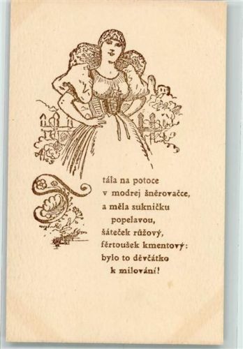 Frau in Tracht Gedicht