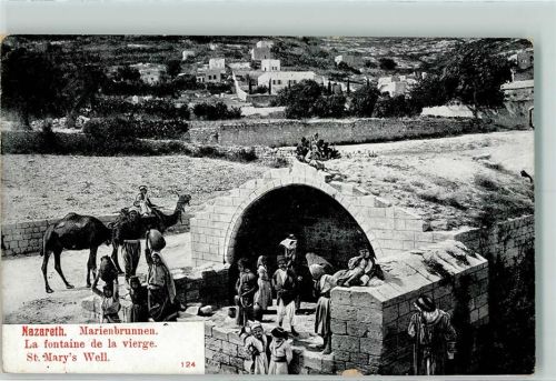 Nazareth 1909 Marienbrunnen AK