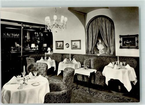 Prag 1958 Opera - grill Interieur , Divadelni c. 24 AK
