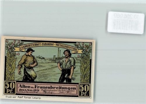 Frauenbreitungen Notgeld 50 Pfennig