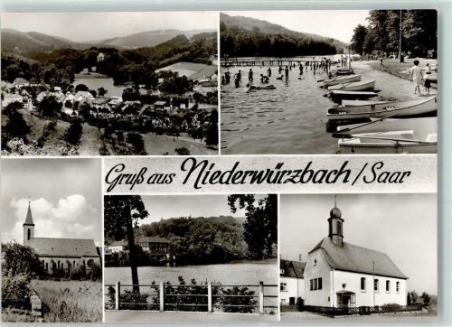 Niederwürzbach Rückseite mit Abschürfungen und Kleberesten