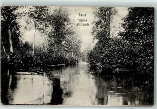 Lanzo Torinese 1909 Pessaggio nella Sturetta AK