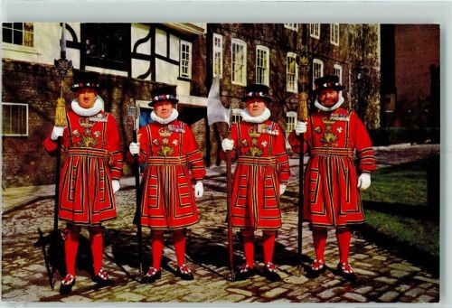 London Yeoman Warders at the Tower of London