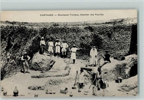 Karthago Necropole Punique Chantier des Fouilles