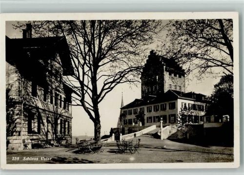 Uster 1929 Schloss Militärpost Feldpost Art. R.11 Stab