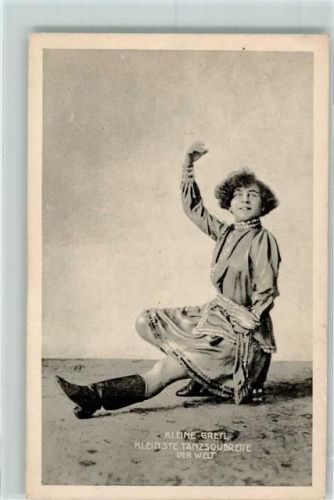 Kleine Gretl kleinste Tanzsoubrette der Welt 1921