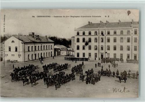 Cherbourg-Octeville 2te Regiment d`Artillerie Coloniale AK