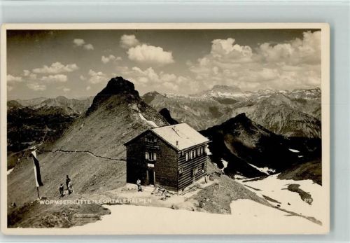 Wormser Hütte Lechtaleralpen Hüttenstempel