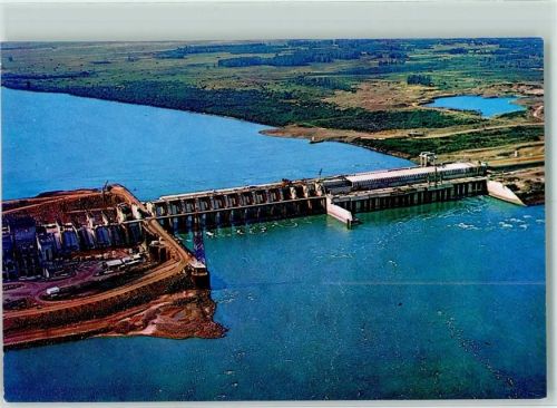 Salto Obras en Realizacion de la Represa Hidroelectrica de Salto Grand
