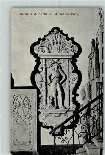 St. Johannisberg Denkmal in der Kirche