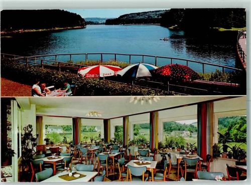 Marienheide Gasthaus Waldfrieden Lingesetalsperre Innenansicht