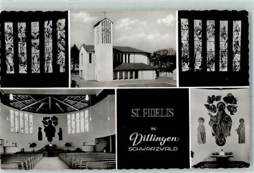 Villingen Kirche St. Fidelis Innenansicht