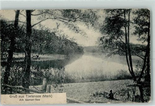 Tiefensee Gamen See