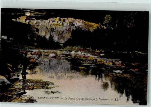 Constantine Verlag LL Nr. 82 La Pointe de Sidi-Rached et le Rhummel AK