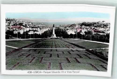 Lisboa 1954 Paque Eduardo VII AK