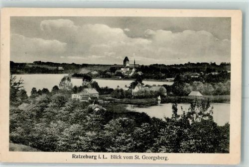 Ratzeburg Blick vom St Georgsberg