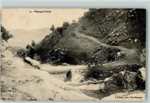 1913 Paysage Kabyle , Nomaden