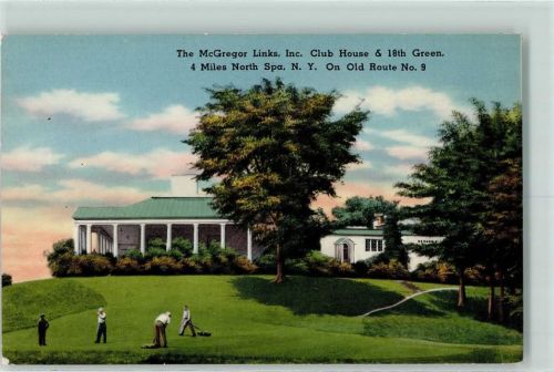 Wilton The McGregor Links Club House & 18th Green Golf