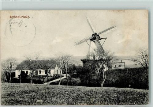 Sonderburg 1911 Mühle Dybbol Molle Ak