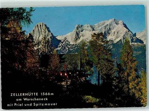 Zellerhütte 1978 Gasthaus